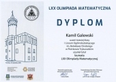 2019_LXX_OM-Kamil-laureat-dyplom
